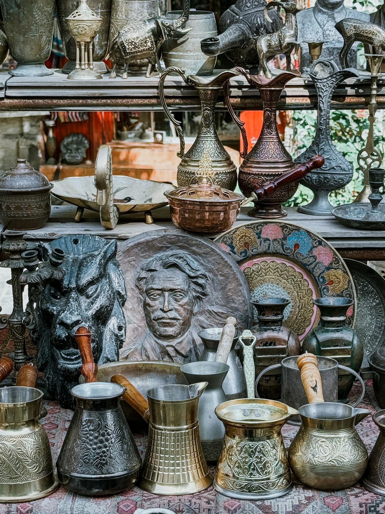 Handmade artisan products showcase - Unique handmade ceramics, textiles, and crafts